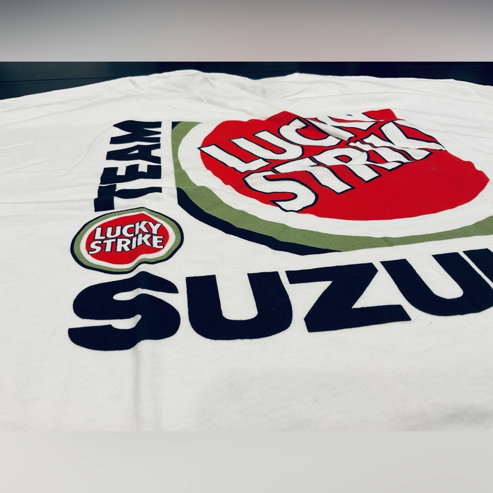 Team Lucky Strike graphic tee shirt